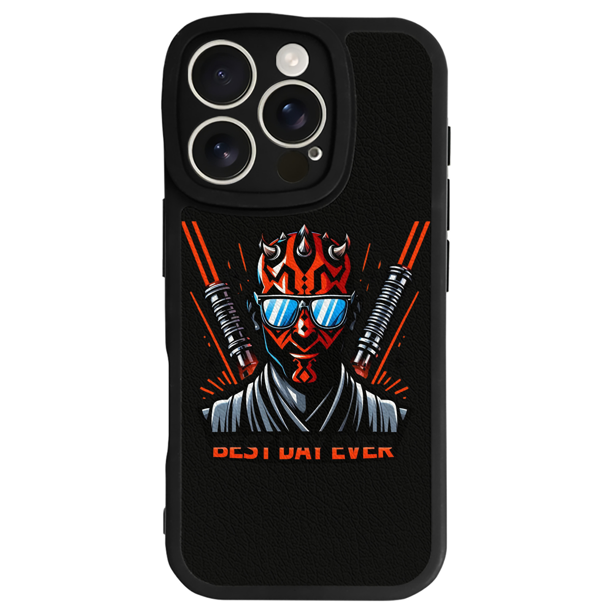 （画像用） スター・ウォーズ Star Wars 【iPhone 16シリーズ対応】シリコンスマホケース（レザー調） 材質：シリコン
